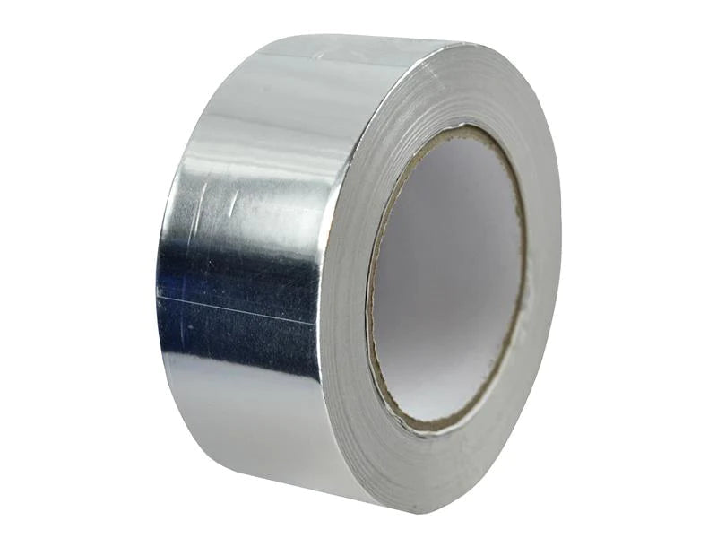 Aluminium Foil Tape 50mm x 45.7m – Durable, Heat-Resistant Adhesive for Multiple Applications-Eclipse Fencing