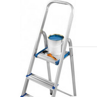 Aluminium Stepladder – 4 Step Lightweight & Durable Ladder-Eclipse Fencing