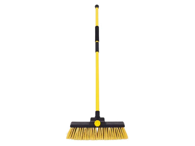 BULLDOZER Telescopic Heavy-Duty Broom 355mm (14in)-Eclipse Fencing