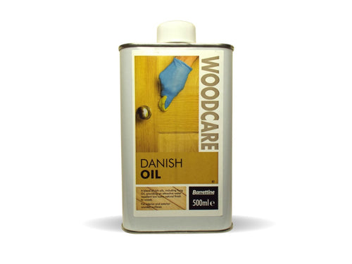 Barrettine Danish Oil 500ml – Natural Wood Oil for Protection & Lustrous Finish-Eclipse Fencing
