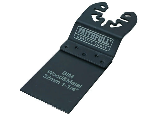Bi-Metal Flush Cut Wood/Metal Blades 32mm (Pack 5)-Eclipse Fencing