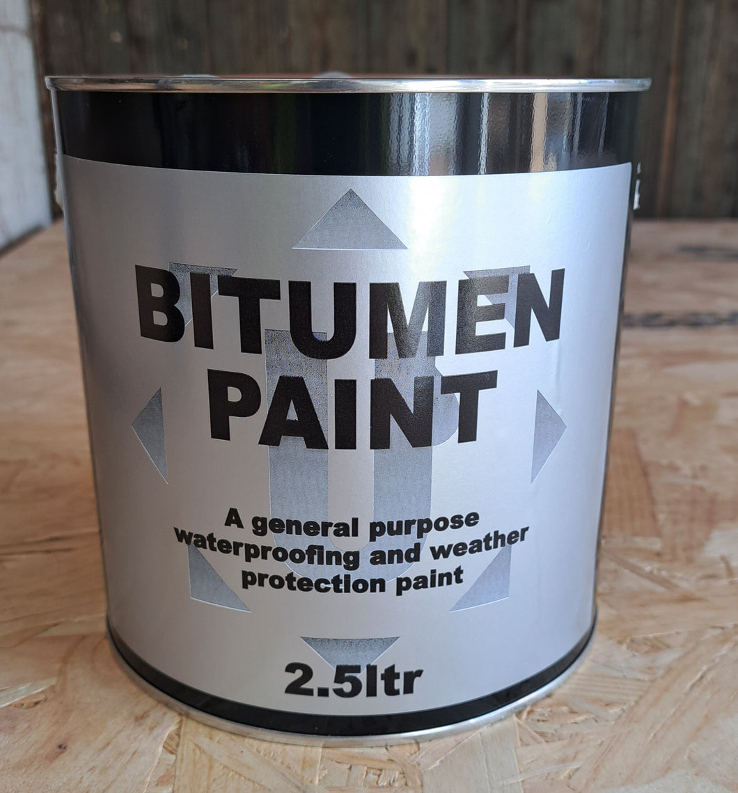 Black Bitumen Paint – High-Quality Solvent-Based Protective Coating-Eclipse Fencing