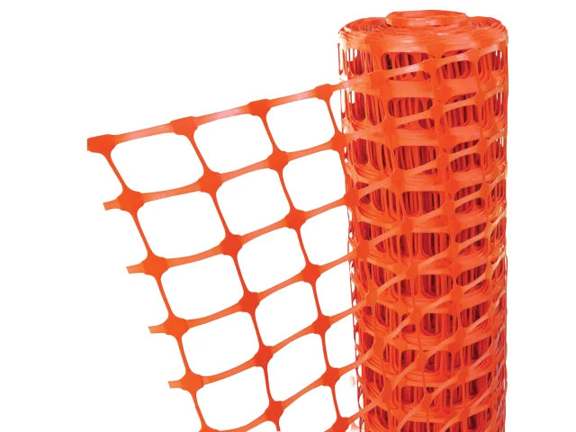 Bright Orange Barrier Fencing – Temporary Safety Fence-Eclipse Fencing