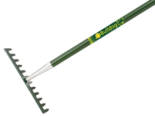 Bulldog Evergreen Garden Rake – Durable, Lightweight & Efficient Soil Preparation Tool-Eclipse Fencing