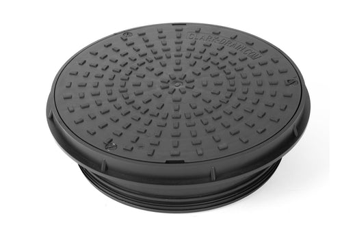 Clarke Manhole Plastic Drain Cover 300mm – Lightweight, Durable, and Corrosion-Resistant-Eclipse Fencing