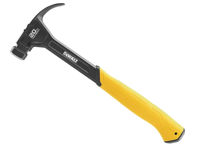 DEWALT Curve Claw Hammer 567g (20oz)-Eclipse Fencing