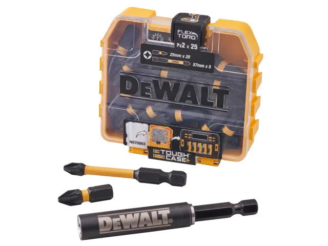 DEWALT Extreme Impact Torsion Pozidriv Bits 25-Piece Set – Durable, Precision Impact Bits-Eclipse Fencing