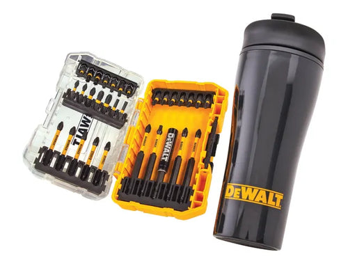 DeWalt 32 Piece FlexTorq Bit Set & Travel Mug-Eclipse Fencing