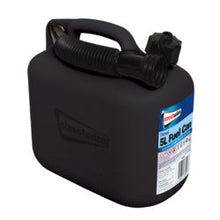 Load image into Gallery viewer, Diesel Fuel Can Black 5L Plastic – Durable and Safe Fuel Storage Solution-Eclipse Fencing
