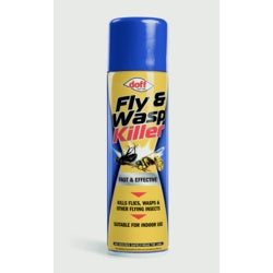 Doff Fly & Wasp Killer 300ml – Fast-Acting Aerosol Spray for Flies, Wasps & Flying Insects-Eclipse Fencing