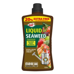 Doff Liquid Seaweed Concentrate 1.2L – Natural Plant Feed for Flowers, Fruit & Vegetables-Eclipse Fencing