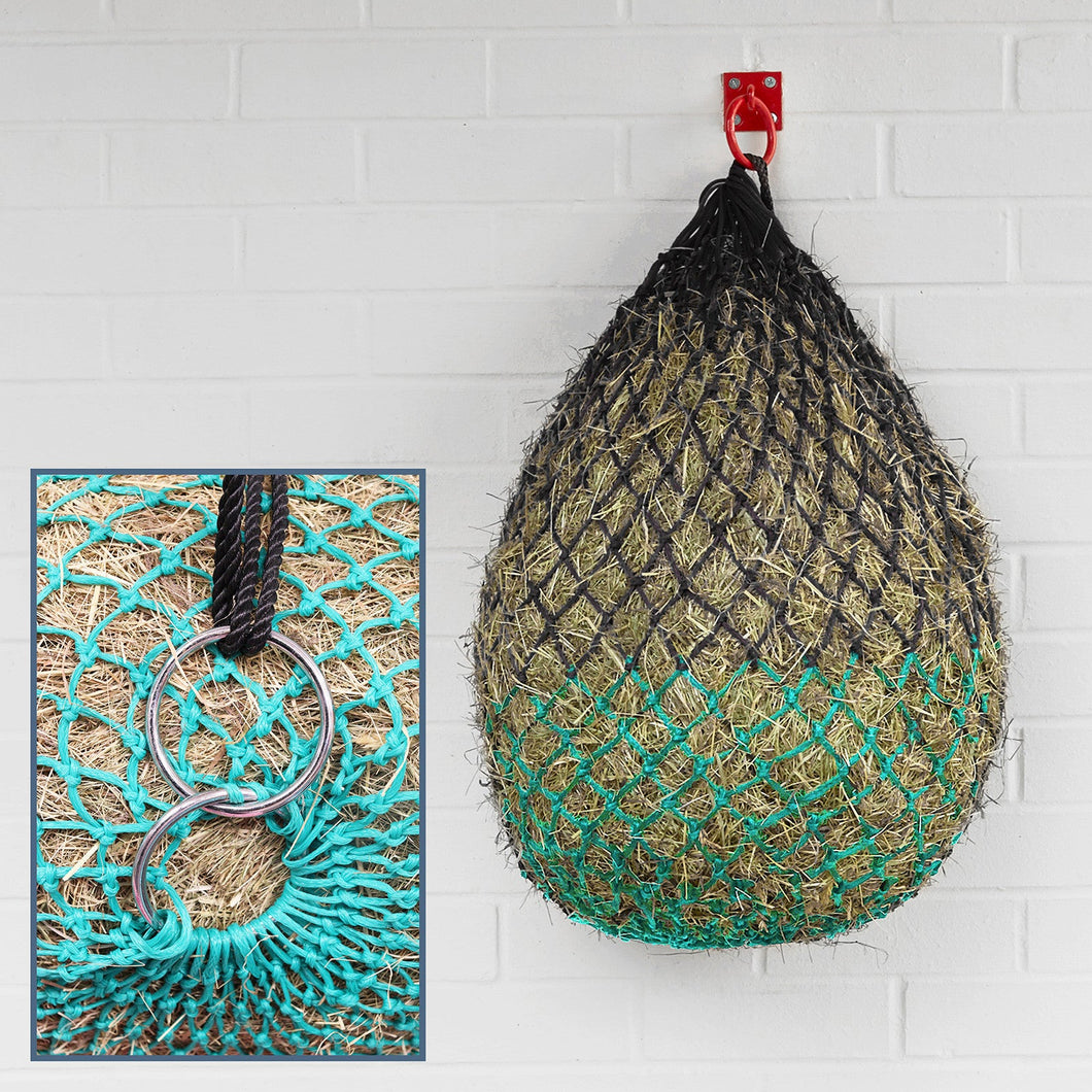 Drip Feed Easy Tie Polypropylene Hay/Haylage Net Controlled Feeding for Horses-Eclipse Fencing