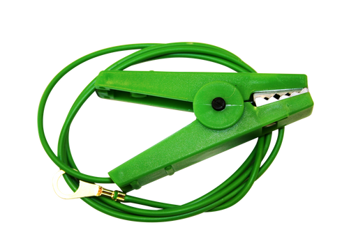 Earth Lead on Croc Clip for Electric Fencing-Eclipse Fencing