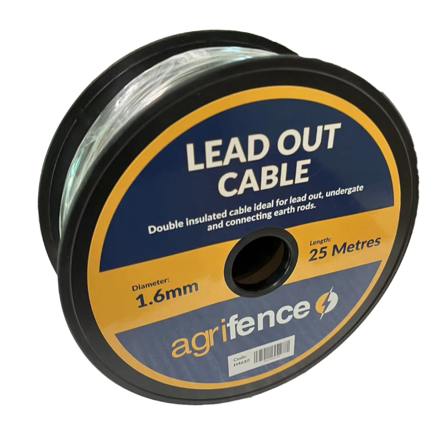 Easy Leadout Cable 1.6mm Core – 25m for Electric Fencing Systems-Eclipse Fencing
