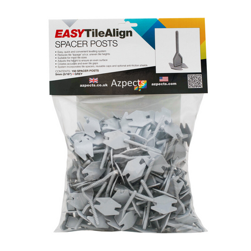 Easy Tile Align Spacers Grey 5mm Pack-Eclipse Fencing