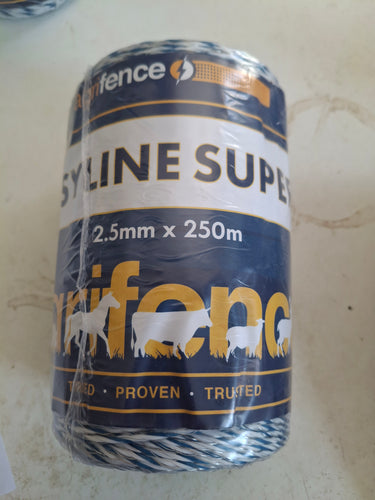 Easyline SUPER 6 Polywire – 250m Temporary Fencing Solution-Eclipse Fencing