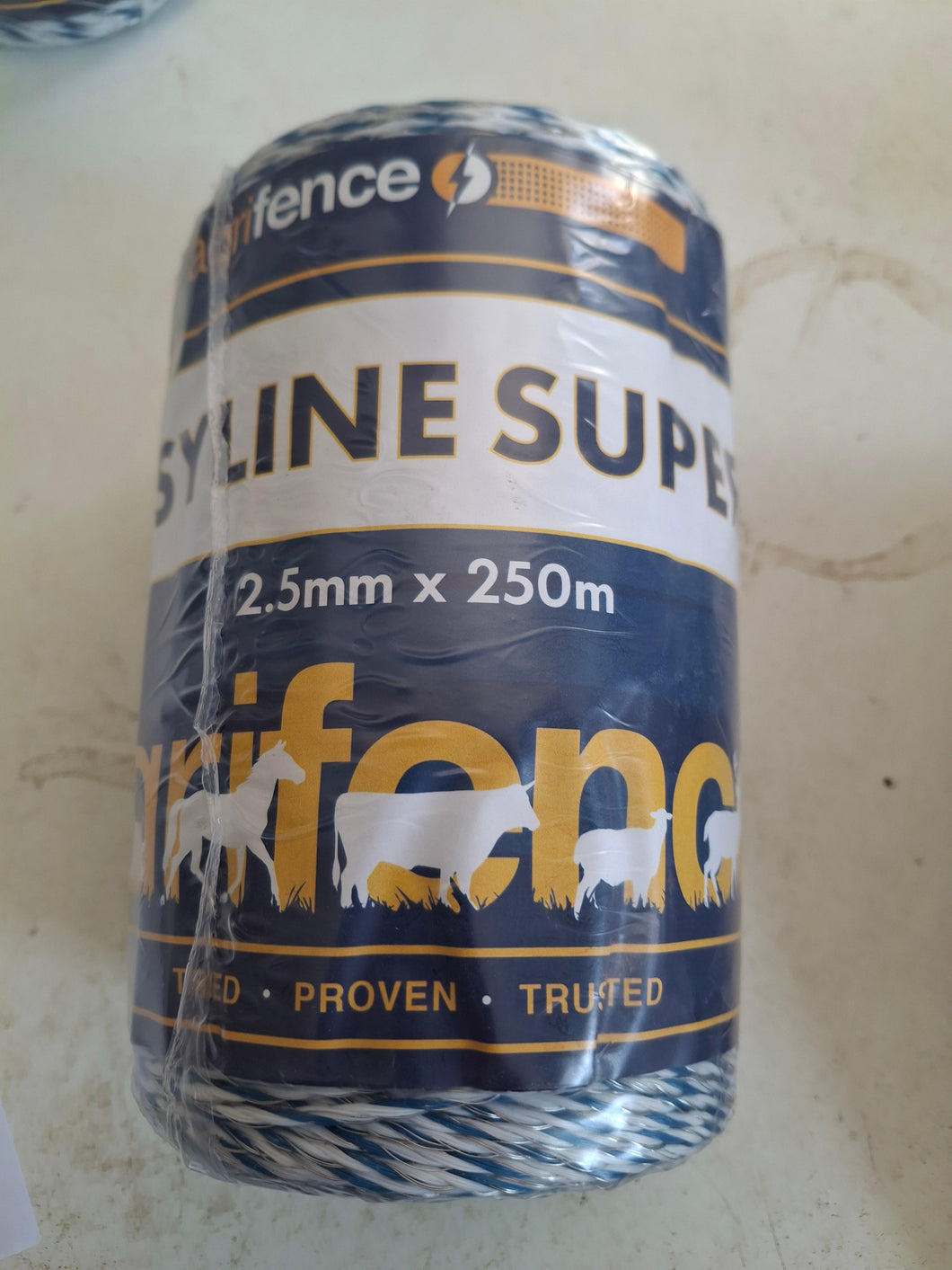 Easyline SUPER 6 Polywire – 250m Temporary Fencing Solution-Eclipse Fencing