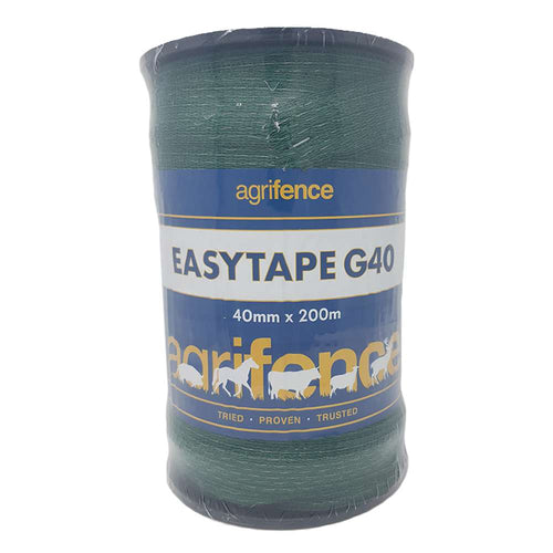 Easytape G40 Polytape – 200m Temporary Fencing Tape (40mm)-Eclipse Fencing