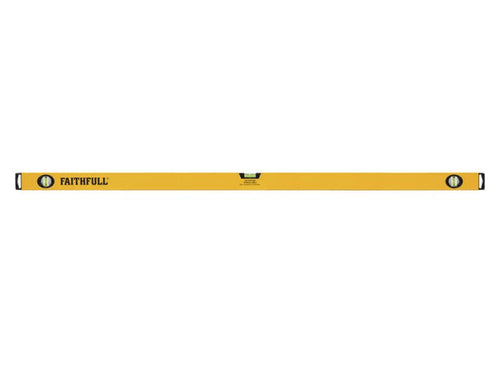 Faithfull Box Level 3 Vial 120cm (48in) – Durable Aluminium Spirit Level for DIY & Professional Projects-Eclipse Fencing