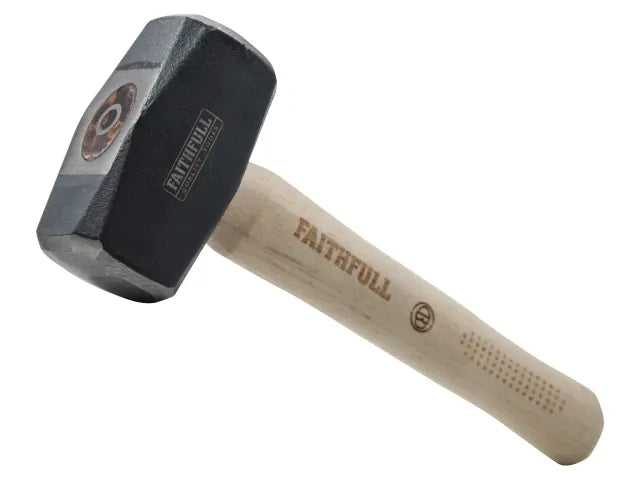 Faithfull Club Hammer FSC Hickory 1.81kg (4 lb) – Durable Heavy-Duty Tool-Eclipse Fencing