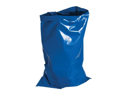 Faithfull Extra-Strong Heavy-Duty Blue Rubble Sacks – Strong Waste Bags for Heavy Building & Garden Waste-Eclipse Fencing