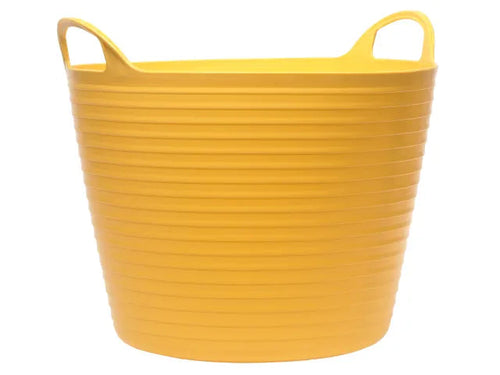 Flexi Tub – Yellow | Durable, Versatile, High-Visibility Utility Tub-Eclipse Fencing