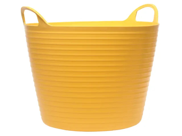 Flexi Tub – Yellow | Durable, Versatile, High-Visibility Utility Tub-Eclipse Fencing