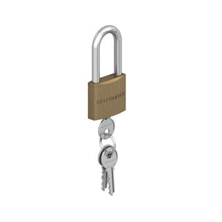 GATEMATE® 50mm Brass Padlock with Long Shackle – Durable & Secure-Eclipse Fencing