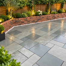 Load image into Gallery viewer, Kota Blue Patio Pack Calibrated 22mm – Premium Natural Stone Paving-Eclipse Fencing
