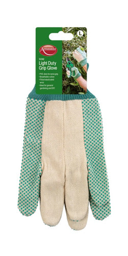 Lightweight Cotton Work Gloves with PVC Dots – Grip Gloves for Gardening, DIY & Light-Duty Tasks-Eclipse Fencing
