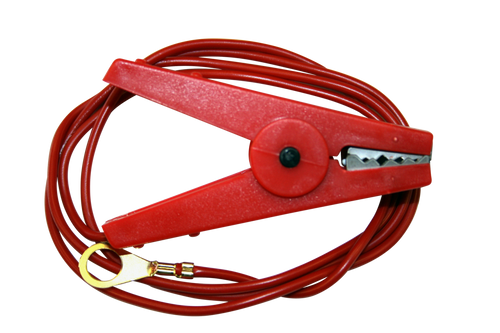 Live Lead on Croc Clip for Electric Fencing-Eclipse Fencing