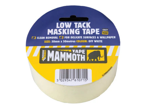 Low Tack Masking Tape 50mm x 25m – Precision, Clean Lines, and Damage-Free Results-Eclipse Fencing