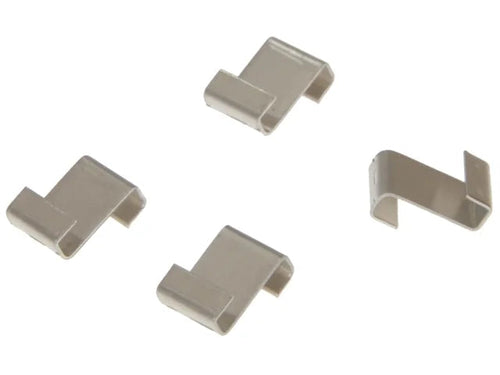 Manufacturing Aluminium Lap Clips 50 Pack – Greenhouse Glazing ‘Z’ Clips for 3mm Glass-Eclipse Fencing