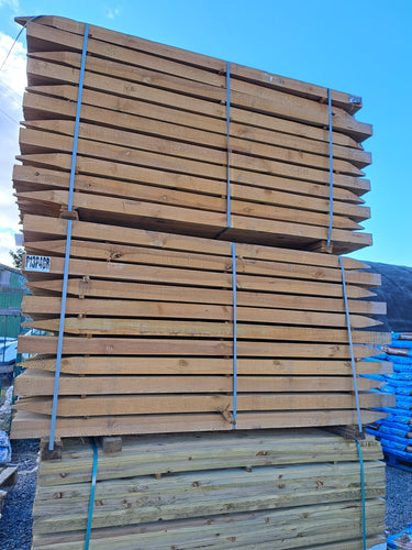 Paddock Fence Posts – Treated Softwood, 5ft x 3in x 7ft (125mm x 75mm x 2.1m)-Eclipse Fencing