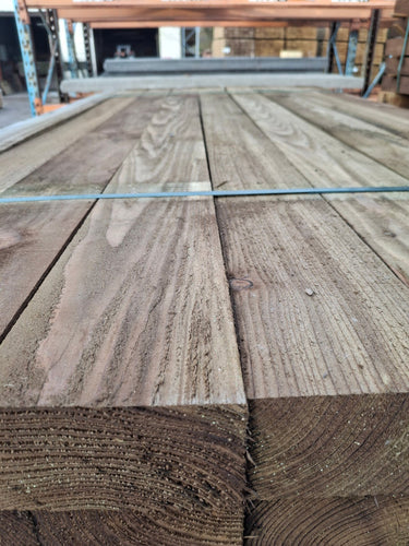 Paddock Fencing Posts – 75mm x 125mm x 2.4m, Pressure-Treated (Blank Ends)-Eclipse Fencing