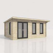 Load image into Gallery viewer, Pent Log Cabin - 44mm-Eclipse Fencing
