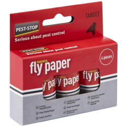 Pest-Stop Flypaper Pack of 4 – Non-Toxic, Mess-Free Fly Control for Your Home-Eclipse Fencing