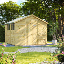 Load image into Gallery viewer, Pressure Treated Premium Apex Shed – Durable Tongue &amp; Groove Garden Shed-Eclipse Fencing
