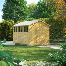 Load image into Gallery viewer, Pressure Treated Premium Apex Shed – Durable Tongue &amp; Groove Garden Shed-Eclipse Fencing
