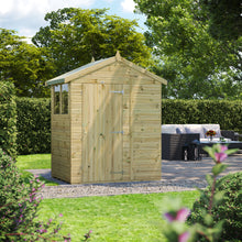 Load image into Gallery viewer, Pressure Treated Premium Apex Shed – Durable Tongue &amp; Groove Garden Shed-Eclipse Fencing
