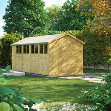 Load image into Gallery viewer, Pressure Treated Premium Apex Shed – Durable Tongue &amp; Groove Garden Shed-Eclipse Fencing
