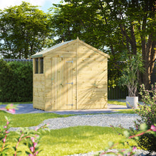Load image into Gallery viewer, Pressure Treated Premium Apex Shed – Durable Tongue &amp; Groove Garden Shed-Eclipse Fencing
