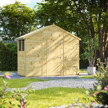 Load image into Gallery viewer, Pressure Treated Premium Apex Shed – Durable Tongue &amp; Groove Garden Shed-Eclipse Fencing
