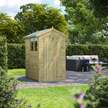 Load image into Gallery viewer, Pressure Treated Premium Apex Shed – Durable Tongue &amp; Groove Garden Shed-Eclipse Fencing
