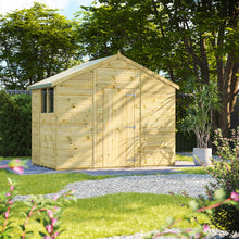 Load image into Gallery viewer, Pressure Treated Premium Apex Shed – Durable Tongue &amp; Groove Garden Shed-Eclipse Fencing
