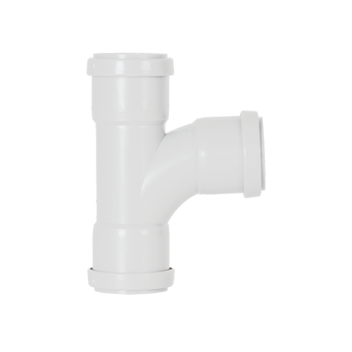 Push Fit Swept Tee 91.25° – Efficient Three-Way Waste & Drainage Pipe Connector-Eclipse Fencing