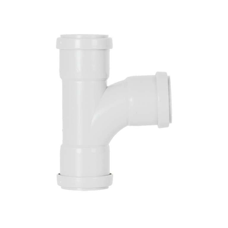 Push Fit Swept Tee 91.25° – Efficient Three-Way Waste & Drainage Pipe Connector-Eclipse Fencing