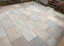Load image into Gallery viewer, Raj Green Porcelain 600mm x 900mm – Durable Outdoor Paving Tiles-Eclipse Fencing
