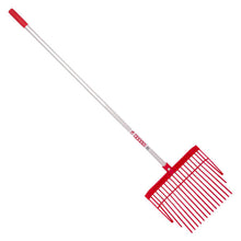 Load image into Gallery viewer, Red Gorilla Bedding Fork with Straight Handle Durable Stable &amp; Barn Tool-Eclipse Fencing
