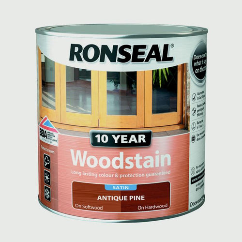 Ronseal 10 Year Woodstain – Long-Lasting Protection for Exterior Wood-Eclipse Fencing